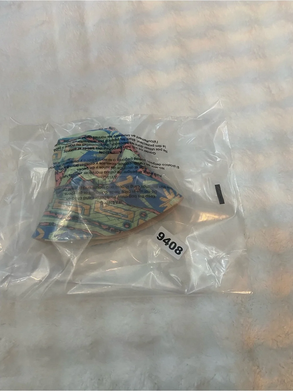 Patagonia Baby Sun Bucket Hat 18-24M Colorful Print 39408